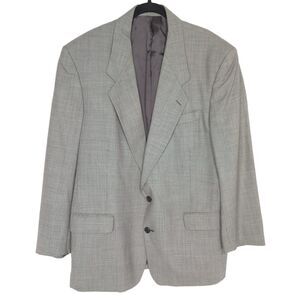 YVES SAINT LAURENT Men’s Sport Coat‎ Size 42 FRANCE MADE PURE NEW WOOL 2 Button